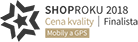 ShopRoku 2018 finalista v kategórii cena kvality Mobily a GPS
