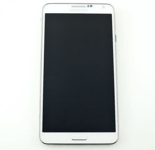 Samsung N9005 Galaxy Note 3 predný kryt + LCD displej + dotyk biely
