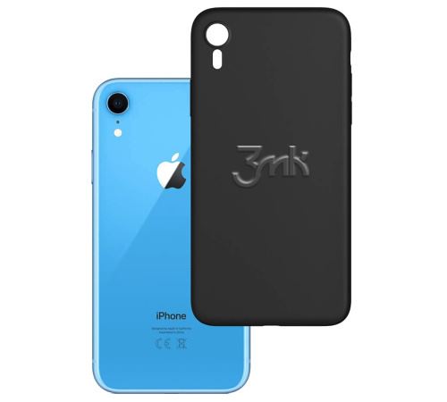 3mk ochranný kryt Matt Case pre Apple iPhone Xr, černá