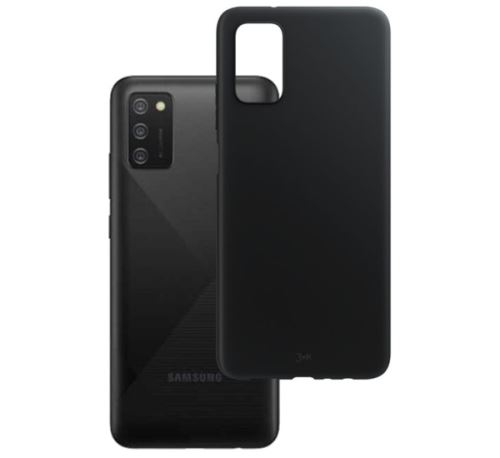 3mk ochranný kryt Matt Case pre Samsung Galaxy A03s (SM-A037) černá