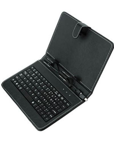 Univerzálne puzdro Etui Blun na tablet 7" black s klávesnicou
