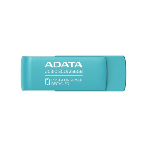 ADATA UC310 ECO/256GB/USB 3.2/USB-A/Zelená