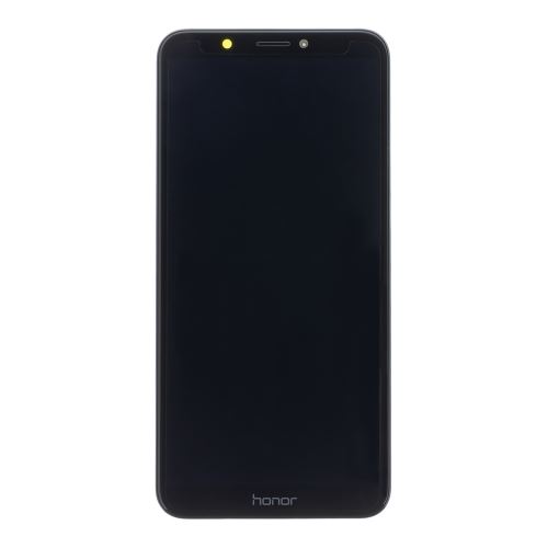 Honor 7C LCD displej + dotyk + predný kryt Black (Service Pack)
