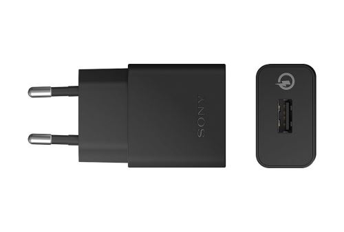 UCH10 Sony USB cestovná rýchlonabíjačka Black (Bulk)