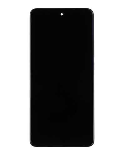 Motorola Edge 30 LCD displej + dotyk + predný kryt Silver (Service Pack)
