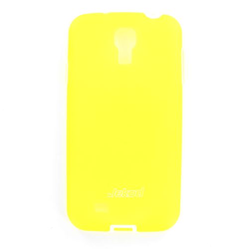 JEKOD TPU puzdro vr. rámčeka Yellow pre Samsung i9505 Galaxy S4