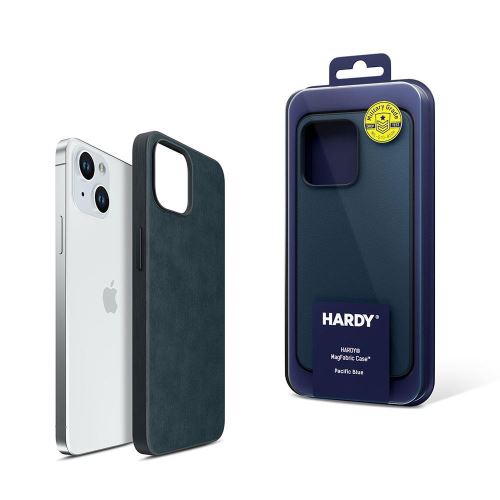 3mk ochranný kryt HARDY MagFabric Case pre Apple iPhone 15, Pacific