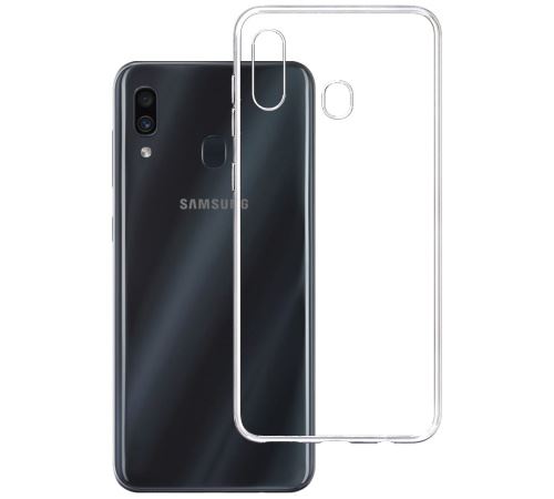 3mk ochranný kryt Clear Case pre Samsung Galaxy A20e (SM-A202), čirý