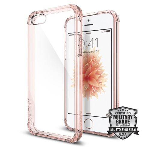 Spigen Crystal Shell puzdro Apple iPhone 5/5s/SE Pink