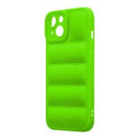 OBAL:ME Puffy Kryt pre Apple iPhone 15 Green