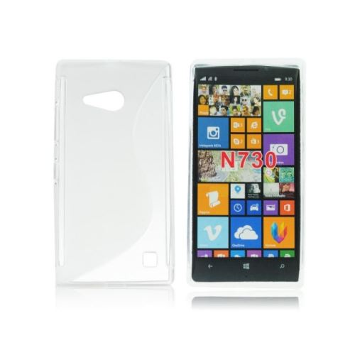 ForCell Zadný Kryt Lux S Transparent pre Nokia Lumia 730