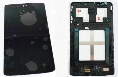 LG V490 G Pad 8.0 LCD displej + dotyk + predný kryt Black