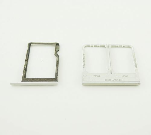 HTC One E8 DUAL SIM+MicroSD držiak biely