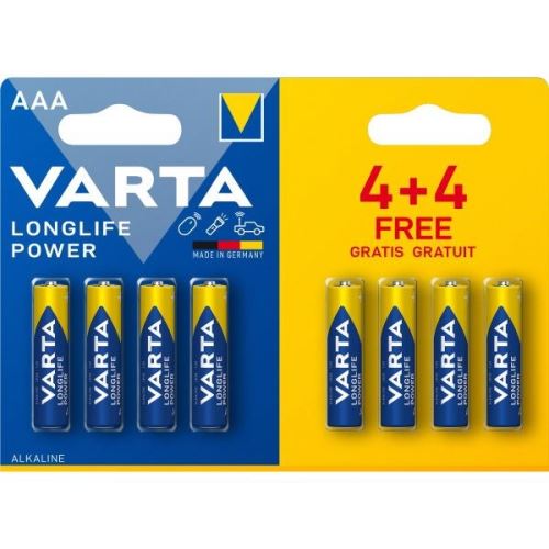 Varta LR03/4+4 Longlife POWER 4903