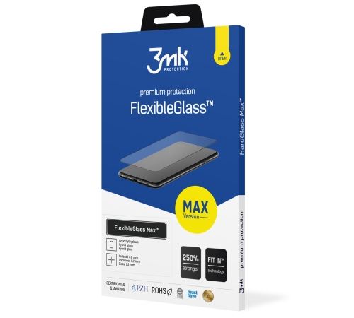 3mk hybridní sklo FlexibleGlass Max pre Xiaomi Redmi Note 10, černá
