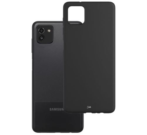 3mk ochranný kryt Matt Case pre Samsung Galaxy A03 (SM-A035) černá