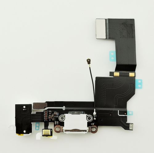 Apple iPhone SE Flex kábel vr. nabíjacieho konektora biely