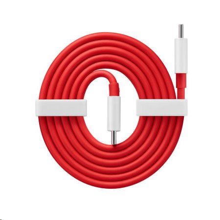 OnePlus Warp Charge Type-C / Type-C dátový kábel (100cm) Red