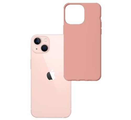 3mk ochranný kryt Matt Case pre Apple iPhone 14 Plus, lychee/růžová