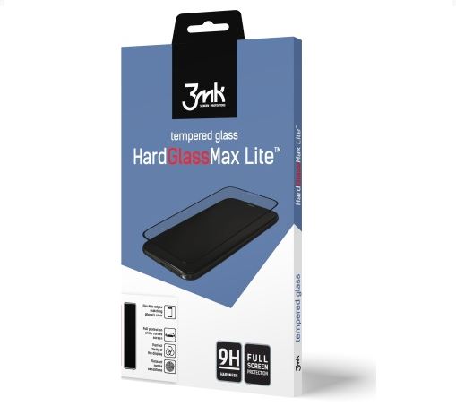 3mk tvrzené sklo HardGlass Max Lite pre Huawei P30 Lite, černá