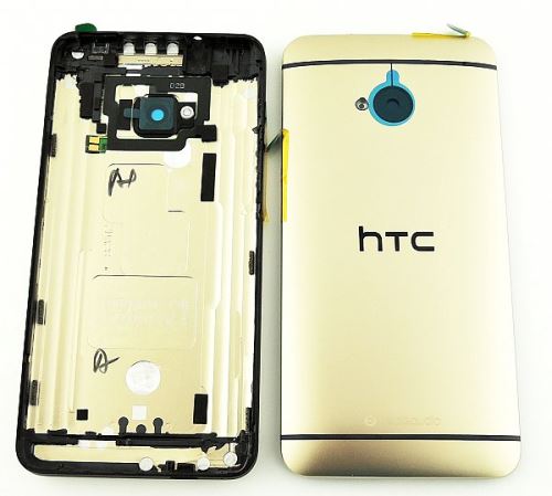 HTC One M7 Gold zadný kryt batérie