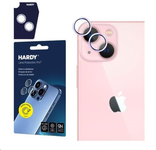 3mk ochrana kamery HARDY Lens Protection Pro pre iPhone 15/15 Plus Pink