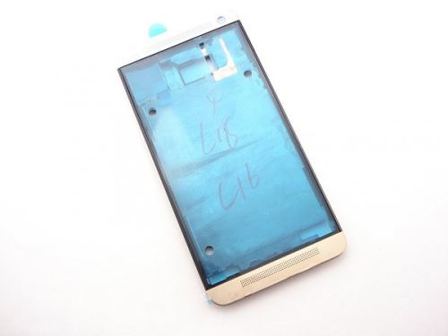 HTC One M7 predný kryt zlatý