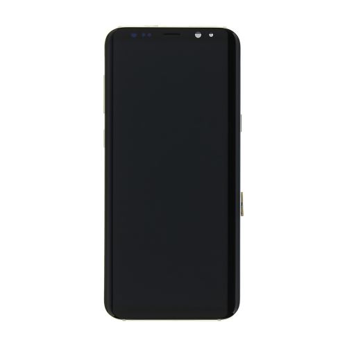LCD displej + dotyk + predný kryt Samsung G955 Galaxy S8 Plus Gold (Service Pack)