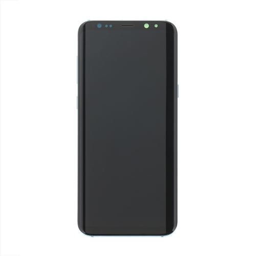 LCD displej + dotyk + predný kryt Samsung G955 Galaxy S8 Plus Blue (Service Pack)