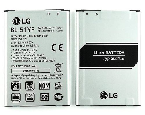 BL-51YF LG batéria 3000mAh Li-Ion (Bulk)
