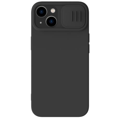 Nillkin CamShield Silky Silikonový Kryt pre Apple iPhone 15 Plus Black