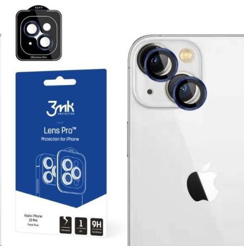 3mk ochrana kamery Lens Pro pre Apple iPhone 15 Pro, Royal Blue