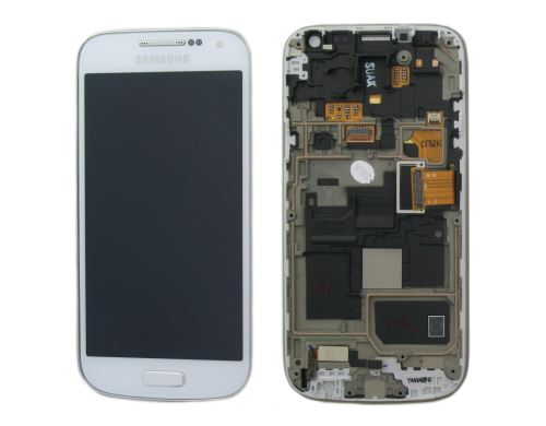 LCD displej + dotyk + predný kryt Samsung i9192 Galaxy S4 mini Duos, i9195 Galaxy S4 mini