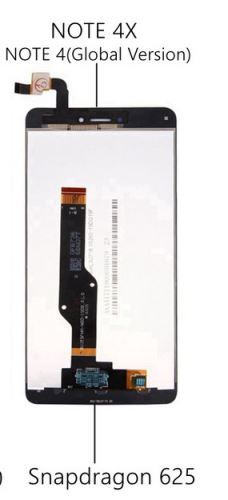 Xiaomi Redmi Note 4X LCD+dotyk černý OEM