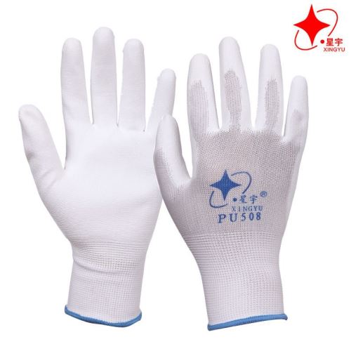 ESD antistatické rukavice Xingyu PU508 (veľkosť M)