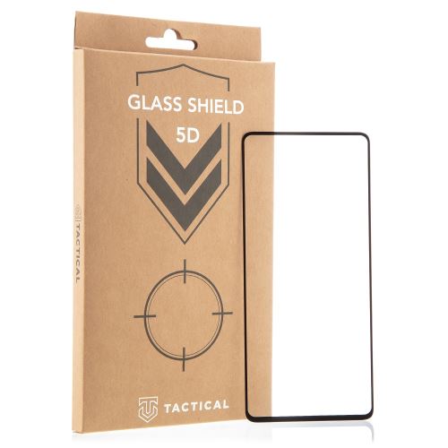 Tactical Glass Shield 5D sklo pre Xiaomi Redmi Note 13 Pro 4G/5G / Poco X6 5G Black