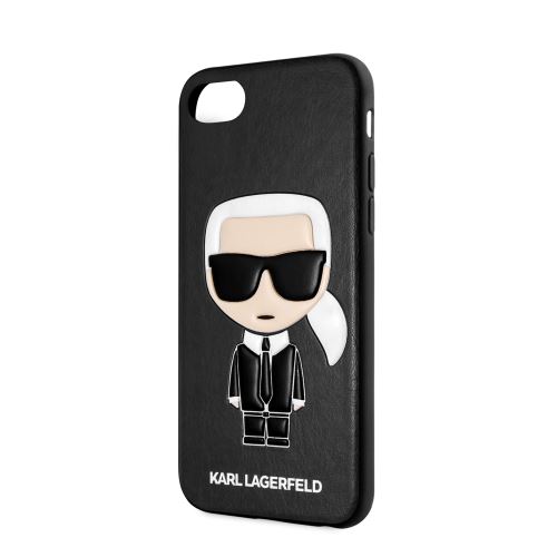 Karl Lagerfeld Full Body Iconic Kryt pro Apple iPhone 7/8/SE2020/SE2022 Black