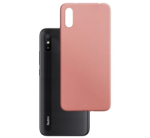 3mk ochranný kryt Matt Case pre Xiaomi Redmi 9A, lychee/růžová