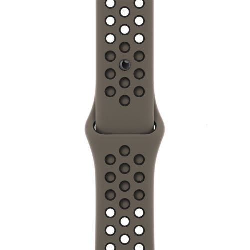 Apple Watch 41mm Olive Grey/Black Nike Sport Band