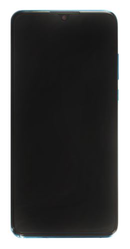 Huawei P30 Lite 2020 New Edition LCD displej + dotyk + predný kryt Blue (pro 48 MP foto) (Service Pack)