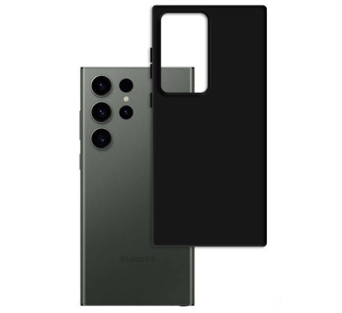 3mk ochranný kryt Matt Case pre Samsung Galaxy S23 Ultra (SM-S918) černá