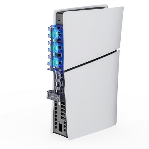 iPega P5S005 Přídavné Chlazení s RGB pre PS5 Slim Transparent