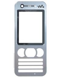 Sony Ericsson W890i predný kryt strieborný