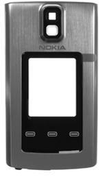Nokia 6650f predný kryt strieborný