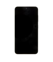 LCD displej + dotyk + predný kryt Samsung S911 Galaxy S23 Black (Service Pack)