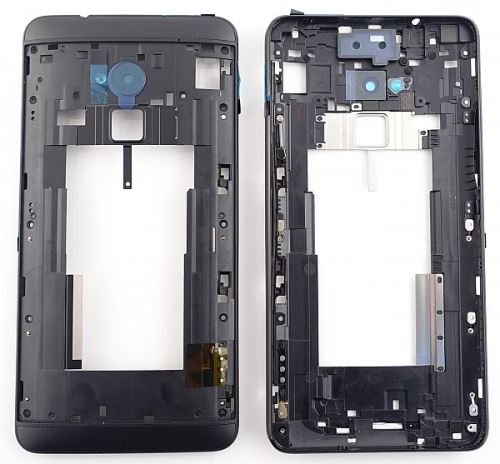 HTC One MAX(803n) stredný kryt čierny