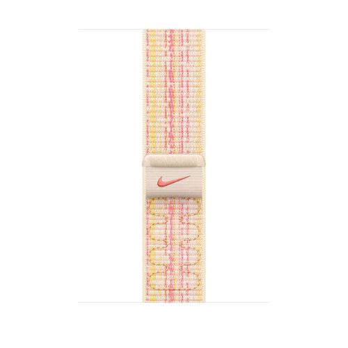 Apple Watch 45mm Starlight/Pink Nike Sport Loop