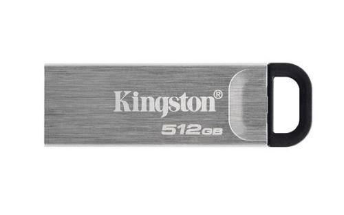 Kingston DataTraveler Kyson/512GB/USB 3.2/USB-A/Strieborná