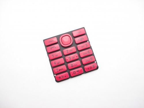 Nokia 206 klávesnica rúžová