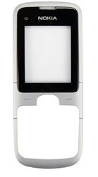 Nokia C1-01 Silver Black predný kryt